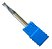Fresa Topo Metal Duro 3,5mm 2 Cortes 45hrc Cobertura Tialn - Imagem 1