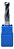 Fresa Topo Metal Duro 6mm 2 Cortes 45hrc Cobertura Tialn - Imagem 1
