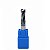 Fresa Topo Metal Duro 12mm 2 Cortes Cobertura Tialn Hrc45 - Imagem 2