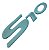 Emblema Decalque S10 Tampa Traseira 05/11 Marfim Original - Imagem 3