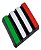 Emblema Itália Cores Grade Argo Mobi Cronos Nova Strada Toro - Imagem 2