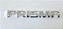 Emblema Prisma Cromado Tampa Traseira Original - Imagem 2
