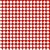 Tricoline Mista Estampa Xadrez Vermelho - Imagem 1
