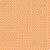 Tricoline 100% Algodão Poá Laranja com Bolinhas Brancas - Imagem 1