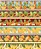 Tecido Tricoline Barrado Tropical - Imagem 1