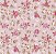 tecido Tricoline Floral Lucia Cor Rosa - Imagem 1