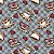 Tricoline Digital Fuxicos e Fricotes Mini Xicaras - Imagem 1