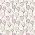 Tricoline Digital Fuxicos e Fricotes Baloes Baby Rosa - Imagem 1