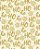 Tecido Tricoline Natal Fundo Bege e Dourado HoHo - Imagem 1