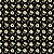 Tricoline Fuxicos e Fricotes Girassol Preto - Imagem 1