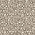 Tecido Tricoline Floral e Arabesco Bege 50cm X 1,50 Largura - Imagem 1