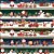 Tricoline Barrado Digital Natal Noel e Carrinhos 55cm X 1.50 Largura - Imagem 1