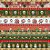 Tricoline Barrado Digital Natal Duendes 55cm X 1.50 Largura - Imagem 1