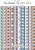 Tecido Tricoline Barrado Digital Borboletas 55cm X 1.50L - Imagem 2