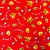 Tecido Chita Estampada Junina Vermelho 1 Metro - Imagem 1