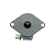 MOTOR DO GOBO PARA MINI MOVING LED SPOT 60W BRIWAX BX-345 - ST S604 ( 23623 ) - Imagem 3