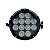 PAR LED 12X18W SLIM 6 IN 1 RGBWA+UV OUTDOOR COM BATERIA ONE LIGHT ( 33100 ) - Imagem 1