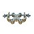ALGEMA DUPLA DE ALUMINIO Q30 30MM ( 33303 ) - Imagem 3