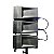 SISTEMA DE SOM ATIVA LINE ARRAY VERTICAL 4" + SUB DE 18" RF1807SUB2.1+3xAR2401P ( 33462 ) - Imagem 4