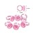 Anel Batoque Flor Fan Volume Russo Flores 50 Und - Imagem 3
