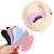 Pad de Silicone Reutilizável Lavável Protetor de Pálpebra - Imagem 1