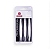Kit Trio de Pinças para Sobrancelhas BC-394 Professional 3 Peças Mundial - Imagem 1