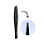 Pinça para Design de Sobrancelhas Chanfrada  Soling Prestige Black-24 - Imagem 1