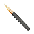 Pinça Black Silver & Gold Ponta Fina 1705 Belliz - Imagem 2