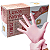 Luva Nitrílica Rosa Sem Pó Descarpack - 100 Un - Imagem 1