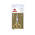 Tesoura Reta para Unhas Gold Mundial - Imagem 1