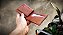 Carteira Bifold Plus Em Couro Caramelo - Imagem 1