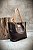 Bolsa Tote Em Couro Preta - Imagem 5