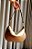 Bolsa Duo Em Couro Castanho/Off White - Imagem 6