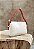 Bolsa Gessy Em Couro Off White - Imagem 1