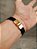 Pulseira Click Em Couro Preto - Imagem 1