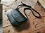 Bolsa Saddle Em Couro Relax Preto - Imagem 8