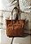 Bolsa Shopper Max Em Couro Castanho - Imagem 3