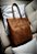 Bolsa Shopper Max Em Couro Castanho - Imagem 1