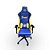 Cadeira Gamer Dazz Nations Brasil Com Apoio de Braço - Azul/Amarelo - Imagem 1