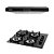 Kit Depurador de Ar Suggar 60cm DI61PT Slim Preto 127v + Cooktop a Gás 4 Bocas Suggar Fg4004vp Preto Biv - Imagem 1