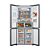 Refrigerador Midea 482L French Door Inverter Quadriplex Inox MD-RF556FGA - Imagem 3
