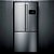 Refrigerador Side Inverse Brastemp de 03 Portas Frost Free com 540 Litros Painel Eletrônico Inox BRO81AR 127v - Imagem 1
