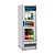 Refrigerador Expositor Metalfrio Slim 256L VB25RB Light Branco - Imagem 3