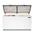 Freezer e Refrigerador Horizontal Metalfrio Dupla Ação 2 tampas 546 litros DA550 - Imagem 4
