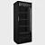 Refrigerador Expositor Vertical Bebidas Metalfrio VB52AH Optima All Black 497 Litros 127V - Imagem 2