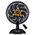 Ventilador de Mesa Mallory Max Control Preto Dourado 40cm 3 Velocidades - Imagem 1