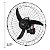 Ventilador de Parede Tron 60cm Oscilante 140W Preto Bivolt - Imagem 2
