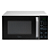 Micro-ondas Midea 35L Branco Porta Preta SmartPlate MXSA35P1/MXSA35P2 - Imagem 1