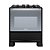 Fogão Suggar Master Grill 5 Queimadores Preto FGVMTG511PT 127V - Imagem 1