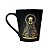 Caneca Nossa Senhora Aparecida Preta e Dourada - Imagem 1